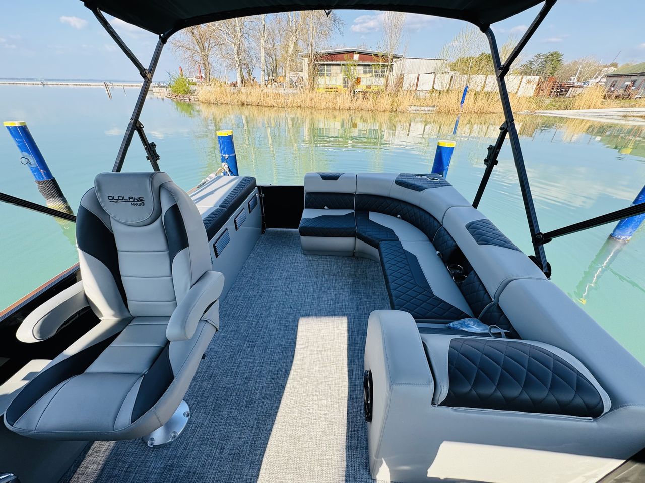 Elektromos Pontoon Hajóbérlés Balaton 3