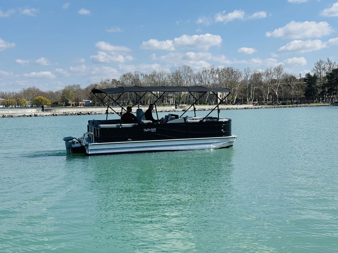 Elektromos Pontoon Hajóbérlés Balaton 4